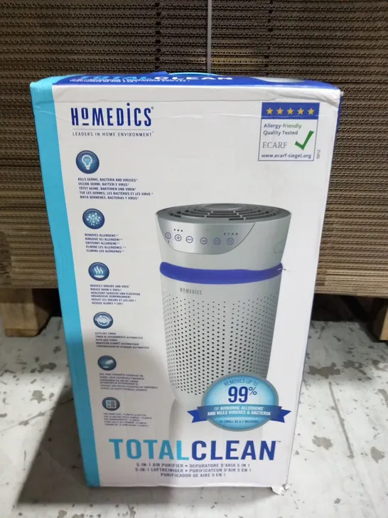 BOXED HOMEDICS TOTAL CLEAN 5 IN 1 AIR PURIFIERS AP-T20WT-EU