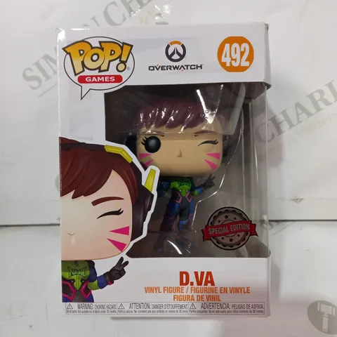 FUNKO POP GAMES OVERWATCH (492) - D.VA VINYL FIGURE