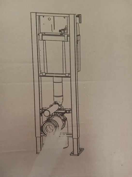 BOXED ZAGAR SUPPORT FRAME FOR WALL HUNG 