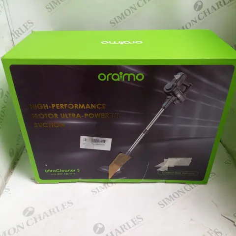 BOXED ORAIMO ULTRA CLEANER-S OSV-102 CORDLESS STICK VACUUM 