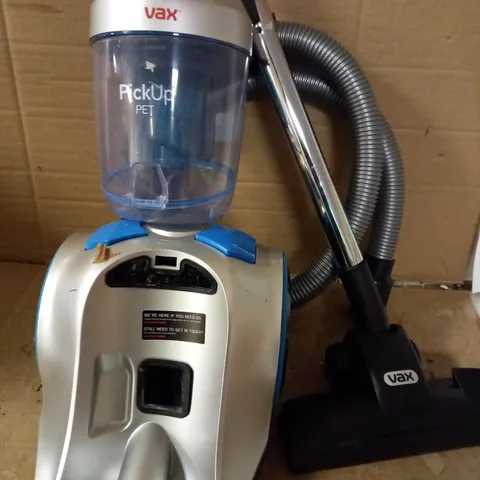 VAX PICK UP PET CYLINDER VACUUM CLEANER