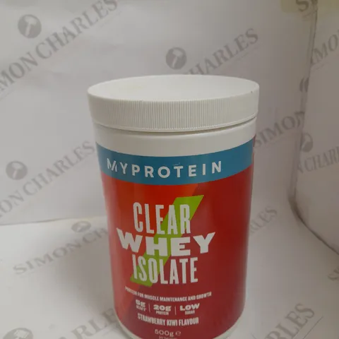 MYPROTEIN CLEAR WHEY ISOLATE 500G - STRAWBERRY KIWI