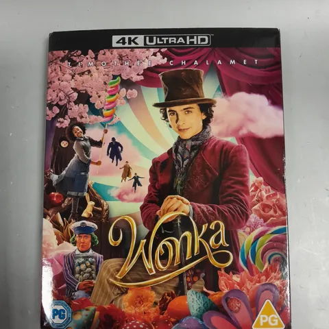 SEALED WONKA 4K ULTRA HD BLU-RAY 