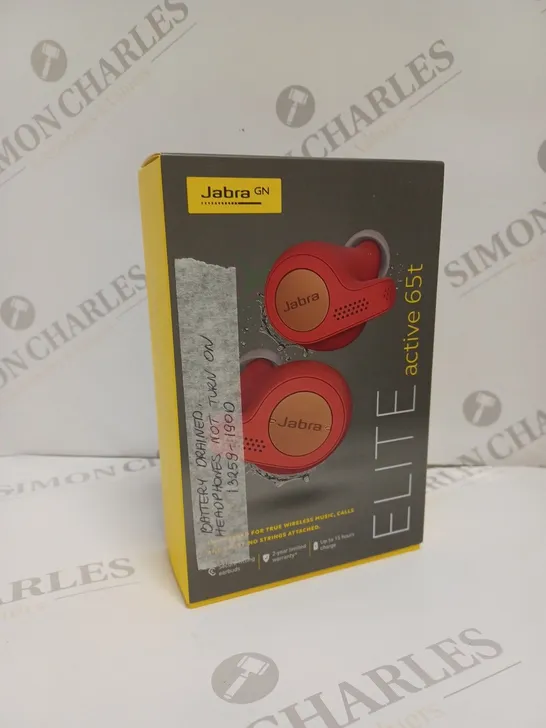 BOXED JABRA ELITE ACTIVE 65T EARBUDS