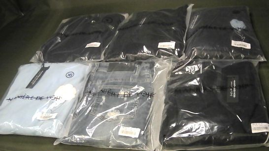 LOT OF 6 ASSORTED BAGGED MANIERE DE VOIR CLOTHING ITEMS IN VARIOUS SIZES