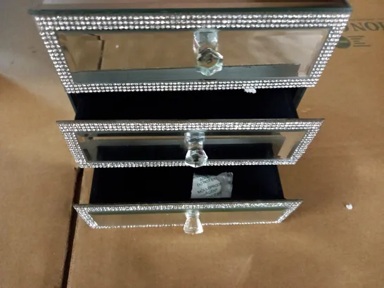 MARCO PAUL MIRRORED JEWELLERY BOX