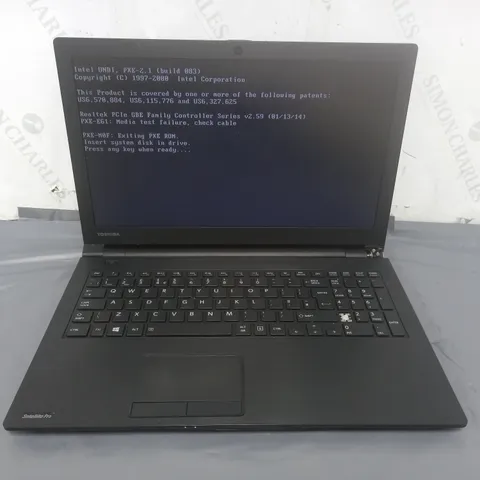 TOSHIBA SATELLITE PRO R50-B	15 INCH I3-4005U 1.70GHZ