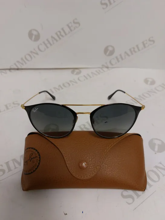 RAY-BAN RB3546 PHANTOS STYLE POLISHED BEIGE SUNGLASSES 