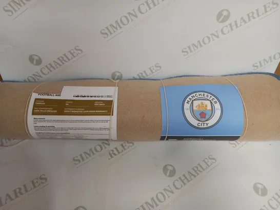 MANCHESTER CITY OFFICIAL FITTED CARPET 4M WIDTH 