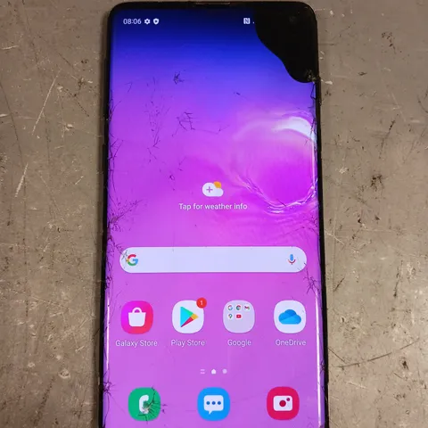 SAMSUNG GALAXY S10 SMARTPHONE 