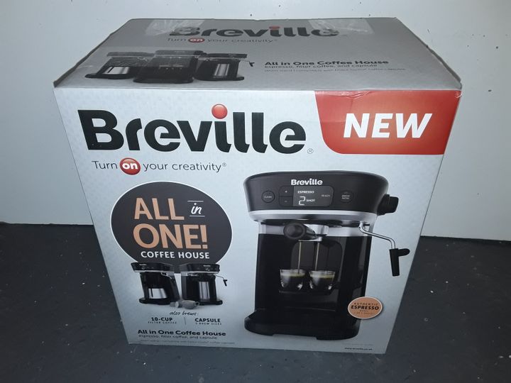 BREVILLE ALL IN ONE COFFEE HOUSE MACHINE 3119891Simon Charles Auctioneers