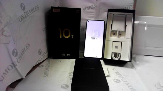 BOXED XAOMI 10T PRO 5G 256GB ANDROID SMART PHONE - COSMIC BLACK