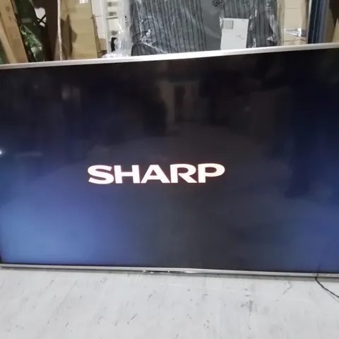 UNBOXED SHARP 70" LCD COLOUR TELEVISION - LC70UQ10KN