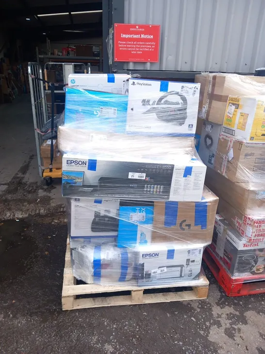 PALLET OF APPROXIMATELY 25 ASSORTED MUSIC, PERIPHERAL AND PRINTER PRODUCTS TO INCLUDE;