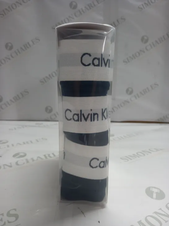 BOXED CALVIN KLEIN 3 PACK TRUNKS SIZE M