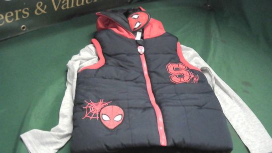 SPIDERMAN 3 PIECE OUTFIT 7-8 YRS