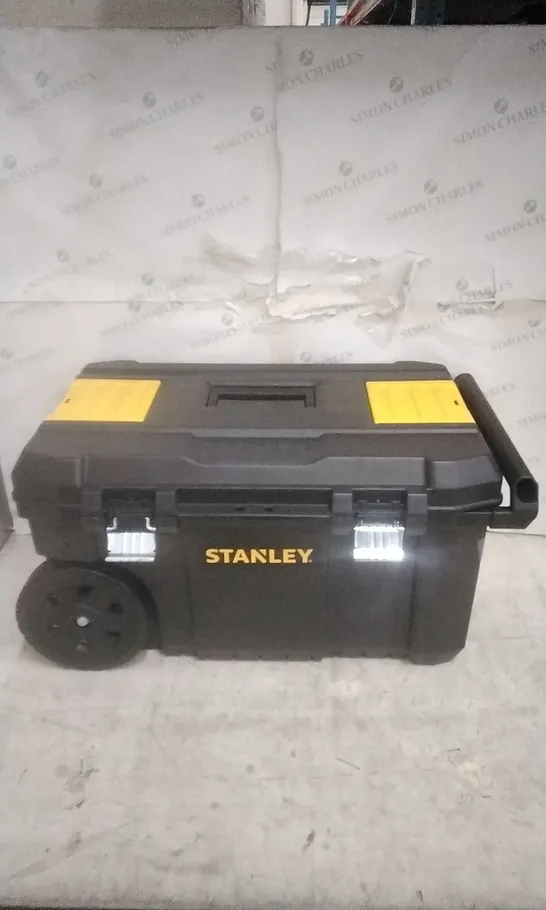 BOXED STANLEY TOOL STORAGE BOX 