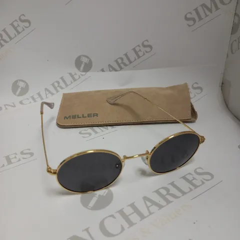 MELLOR KE-GOLDCAR CIRCULAR LENS SUN GLASSES 