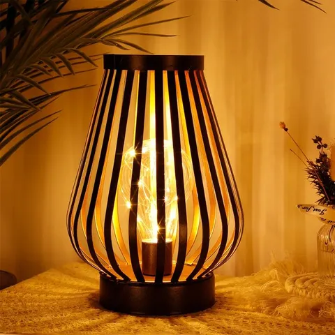 BOXED MAMIE 171CM BLACK/BRONZE TABLE LAMP