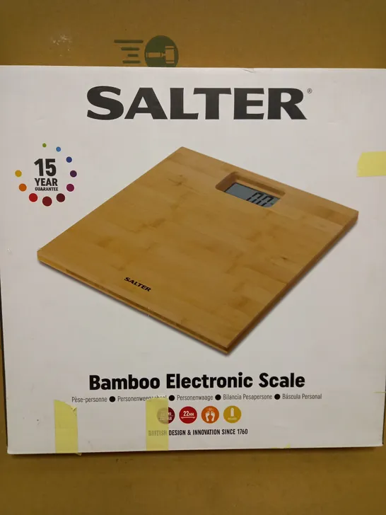 BOXED SALTER BAMBOO PERSONAL SCALE 