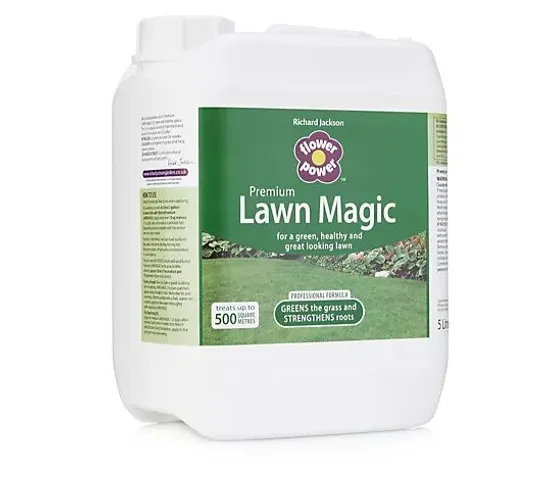 RICHARD JACKSON'S PREMIUM LAWN MAGIC 5 LITRE GRASS FEED