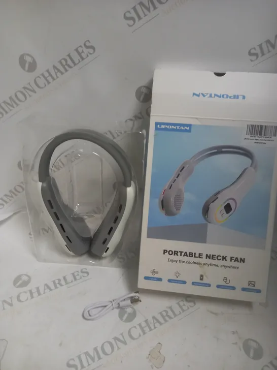 BOXED PORTABLE NECK FAN 