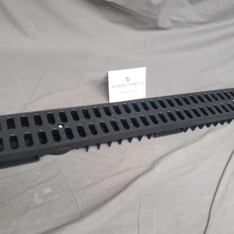 THREE BIELBET PLASTIC DRAINAGE CHANNELS