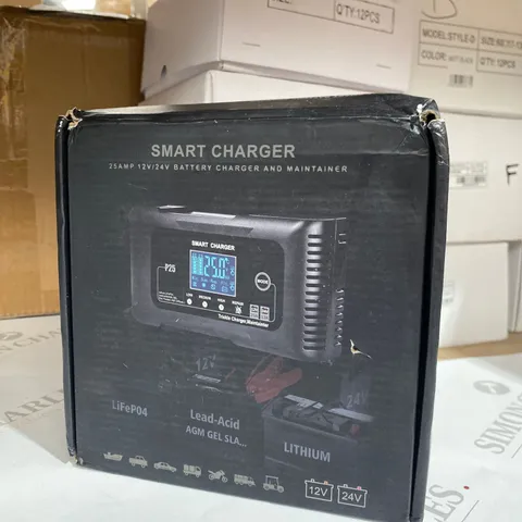 BOXED 25 AMP SMART CHARGER