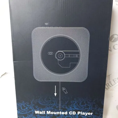 BOXED WALL MOUNTED CD PLAYER 