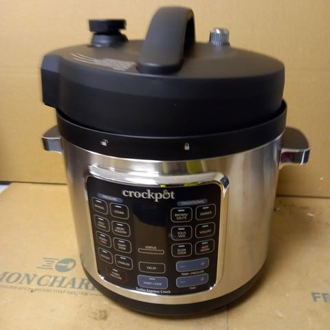CROCKPOT TURBO EXPRESS PRESSURE MULTICOOKER FUNCTIONS