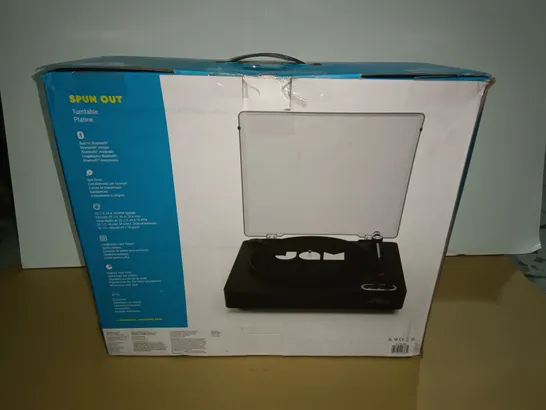 BOXED JAM SPUN OUT BLUETOOTH TURNTABLE 