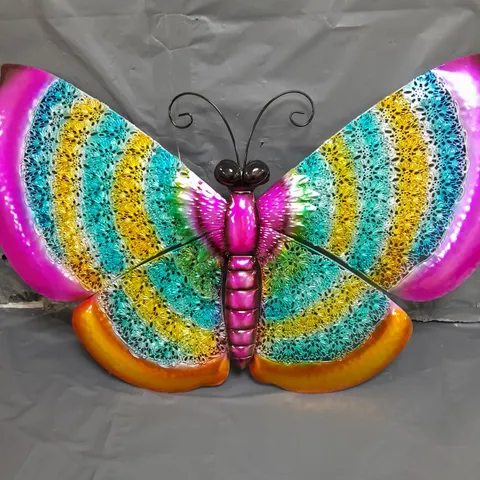 MULTICOLOURED DECORATIVE BUTTERFLY DECORATION 