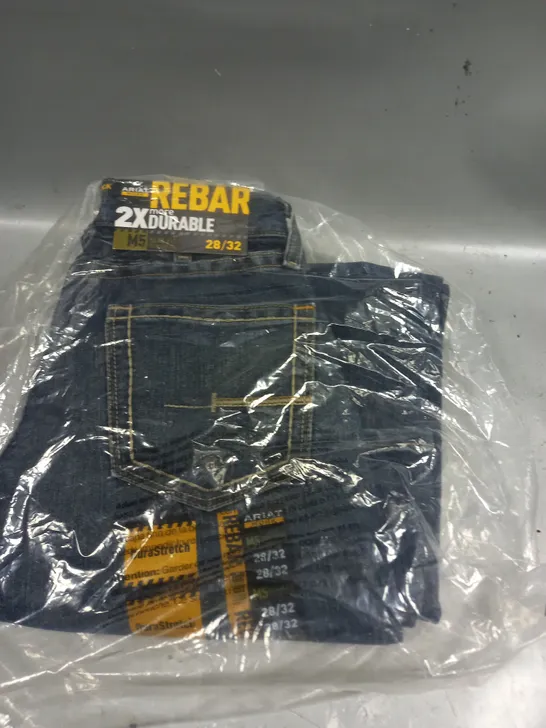 BRAND NEW REBAR ARIAT WORK M5 SLIM FIT JEANS - 28/32