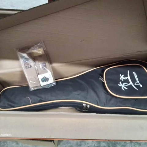 BOXED DONNER UKULELE WITH STRAP TUNER AND PICKS