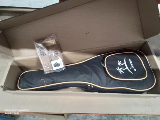 BOXED DONNER UKULELE WITH STRAP TUNER AND PICKS