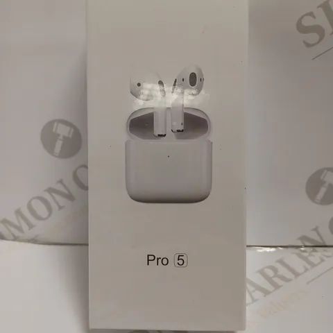 SEALED PRO 5 WHITE WIRELESS EARBUDS