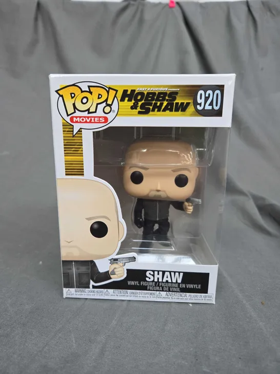 POP! MOVIES HOBBS AND SHAW - SHAW VINYL FIGURE - 920