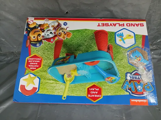 PAW PATROL SAND PLAYSET 