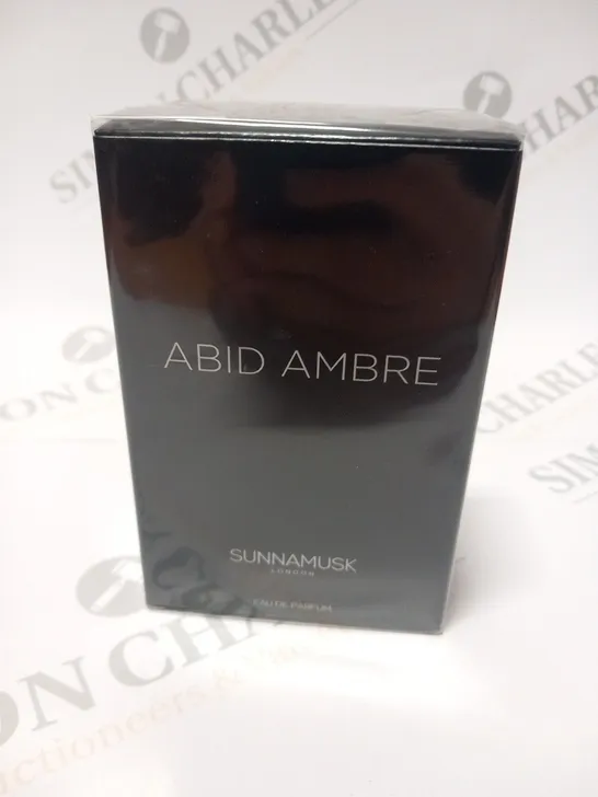 BOXED AND SEALED ABID AMBRE SUNNAMUSK LONDON EAU DE PARFUM 100ML