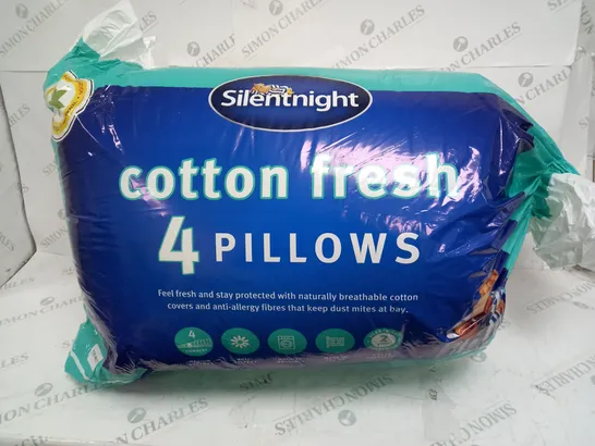 SILENTNIGHT SO COTTON FRESH PILLOW 4-PACK