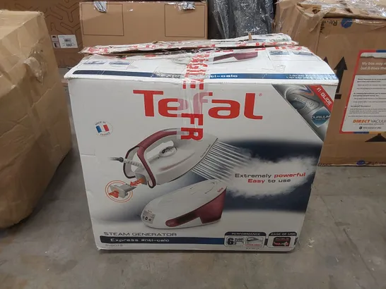 BOXED TEFAL EXPRESS ANTI SCALE STEAM GENERATOR, 1.8L, WHITE/PURPLE, SV8012 