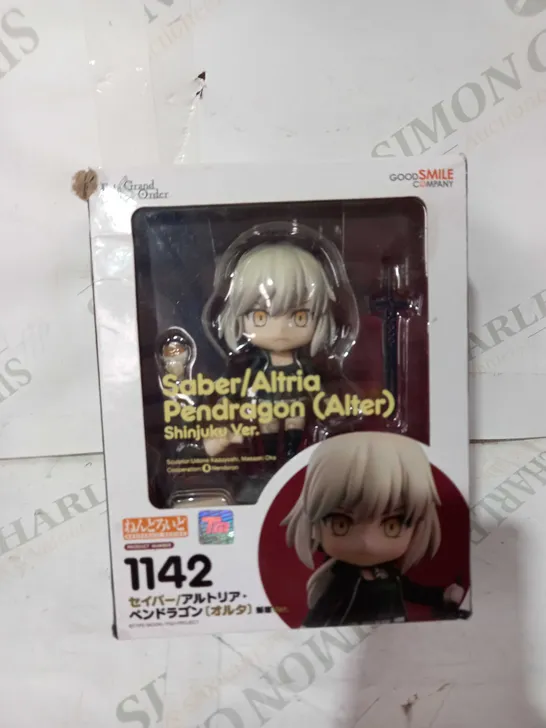 NENDOROID FATE GRAND ORDER 1142 SABER/ALTRIA PENDRAGON (ALTER) COLLECTABLE FIGURE