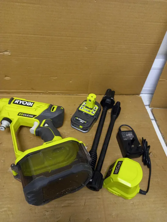 RYOBI ONE+ EZCLEAN - CORDLESS POWER WASHER