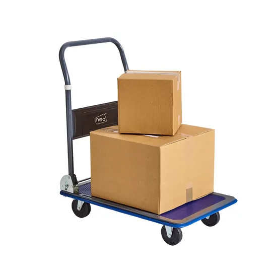 BOXED WOODSIDE 150KG FOLDING PLATFORM FLAT BED TROLLEY TRUCK HEAVY DUTY SACK TRANSPORT (1 BOX)