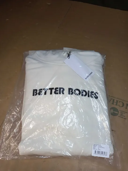 BETTER BODIES LOGO HOODIE SIZE M