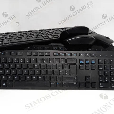 APPROXIMATELY 13 DELL WIRELESS ACCESSORIES TO INCLUDE 10 X KEYBOARD AND 3 X MOUSE 