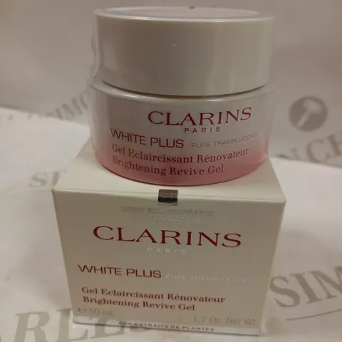 CLARINS PARIS WHITE PLUS PURE TRANSLUCENCY BRIGHTENING REVIVE GEL - 50ML