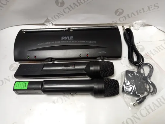 PYLE PDWM2100 PROFESSIONAL DUAL VHF WIRELESS HANDHELD MICROPHONE SYSTEM