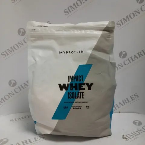 SEALED MYPROTEIN IMPACT WHEY ISOLATE - 1KG