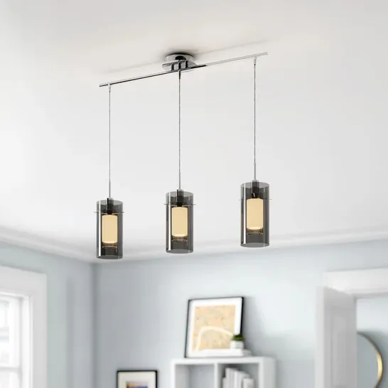 BOXED ARACELI 3-LIGHT KITCHEN ISLAND PENDANT 